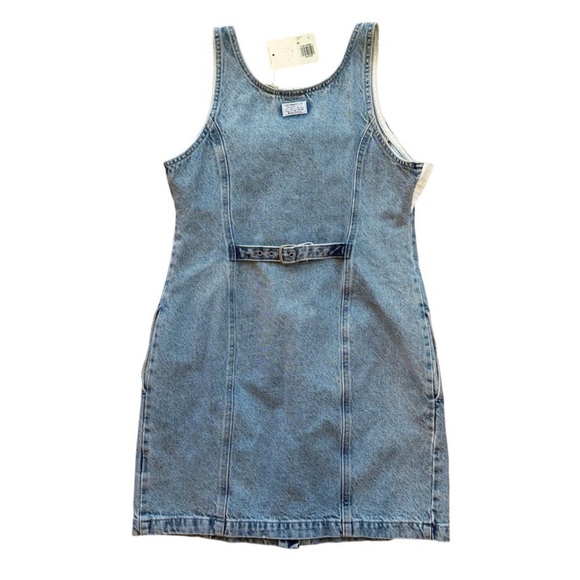 Levi's Light Blue Denim Sleeveless Dress - Picture 2 of 2